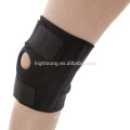 Protector personalizado de la compresión del deporte de la ayuda de la rodilla del resorte